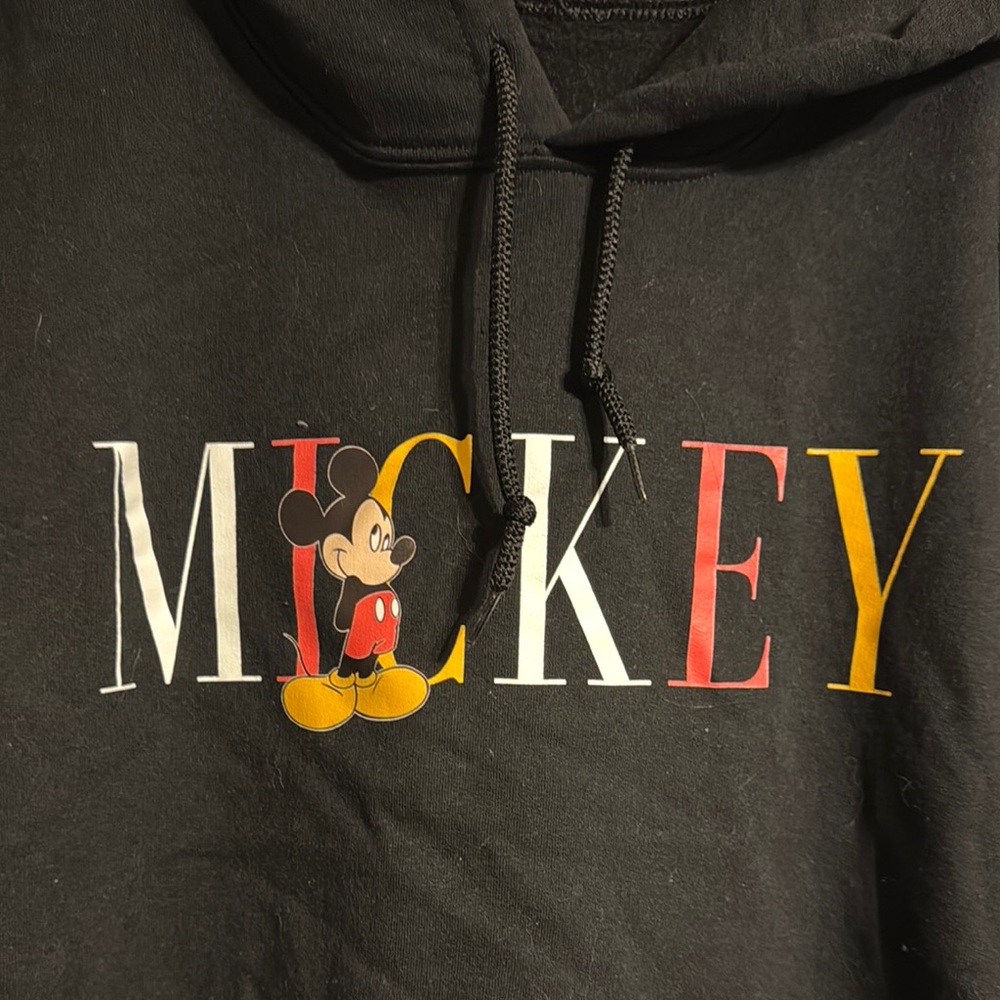 Mickey Mouse Black Hoodie
